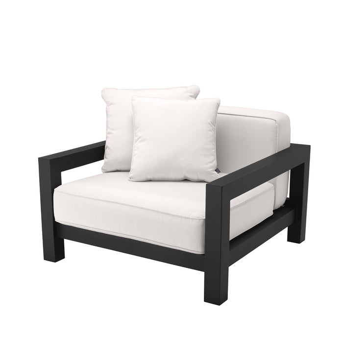 Sunbrella canvas | rama w kolorze czarnym