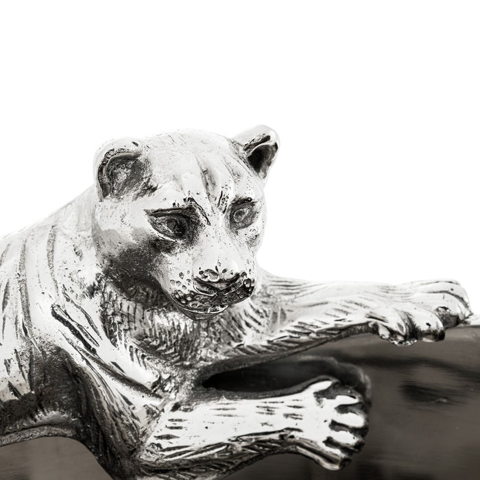 Cooler do szampana Eichholtz Jordan, niklowe wykończenie