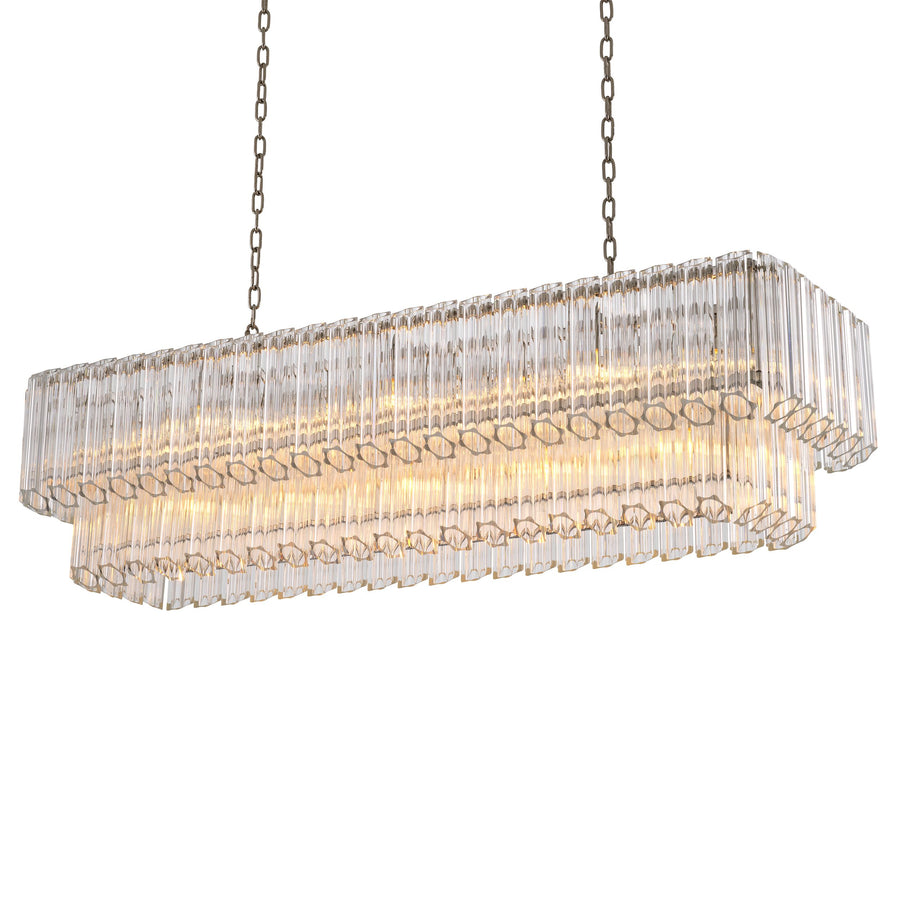 Eichholtz Vittoria Chandelier in nickel finish