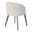 Silla de comedor Eichholtz Lloyd, juego de 2, en tejido Bouclé color crema
