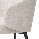Krzesło do jadalni Eichholtz Lloyd set 2 szt w tkaninie Bouclé cream