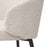 Silla de comedor Eichholtz Lloyd, juego de 2, en tejido Bouclé color crema