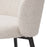 Silla de comedor Eichholtz Lloyd, juego de 2, en tejido Bouclé color crema