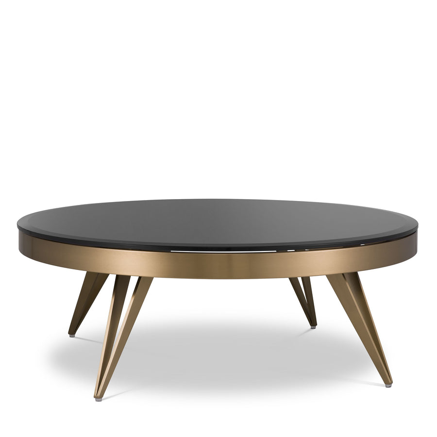 Eichholtz Rocco Coffee Table, in brushed brass