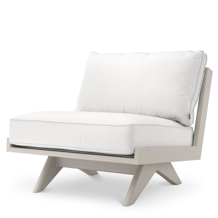 Eichholtz Lomax outdoor chair, sand finish