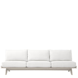 Sofa ogrodowa Eichholtz Lomax, piaskowe wykończenie