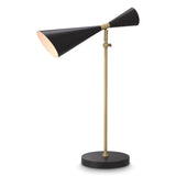 Antique brass finish | black finish | honed black marble