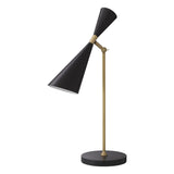 Antique brass finish | black finish | honed black marble
