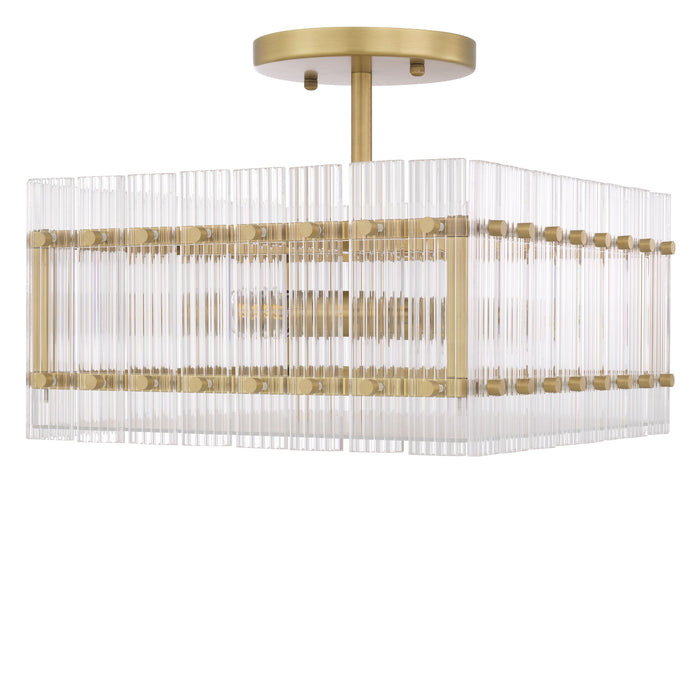 Lámpara de techo cuadrada Ruby de Eichholtz