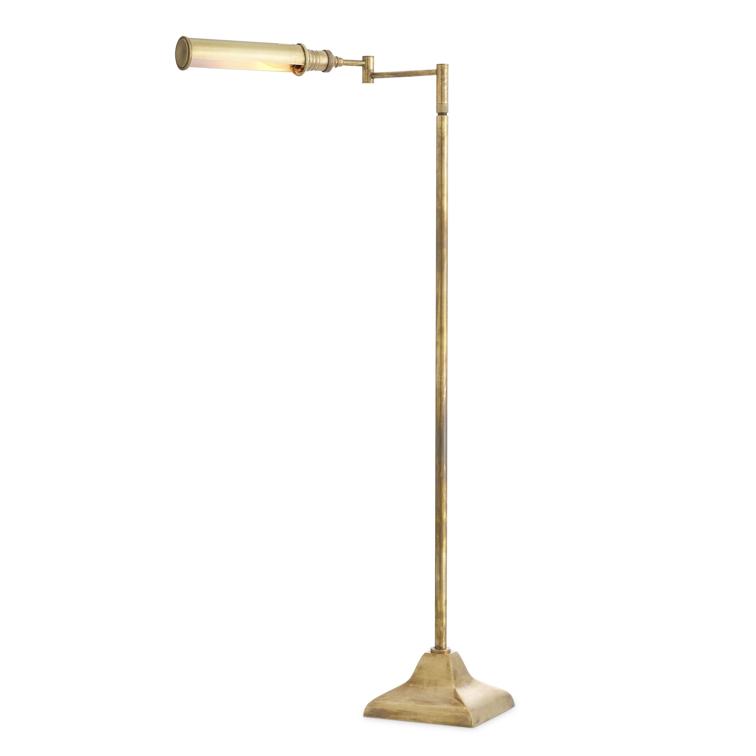 Vintage brass finish | swing arm
