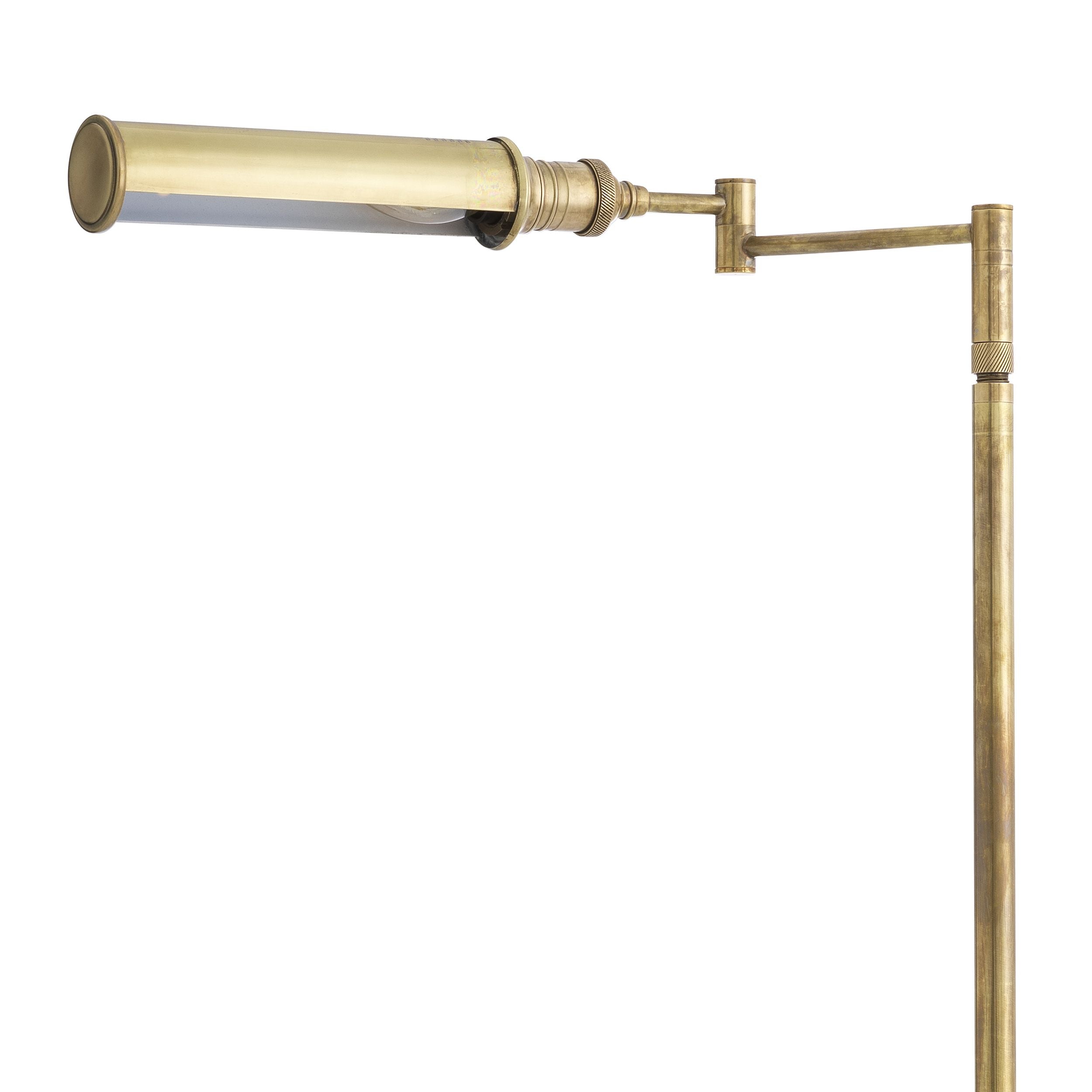 Vintage brass finish | swing arm
