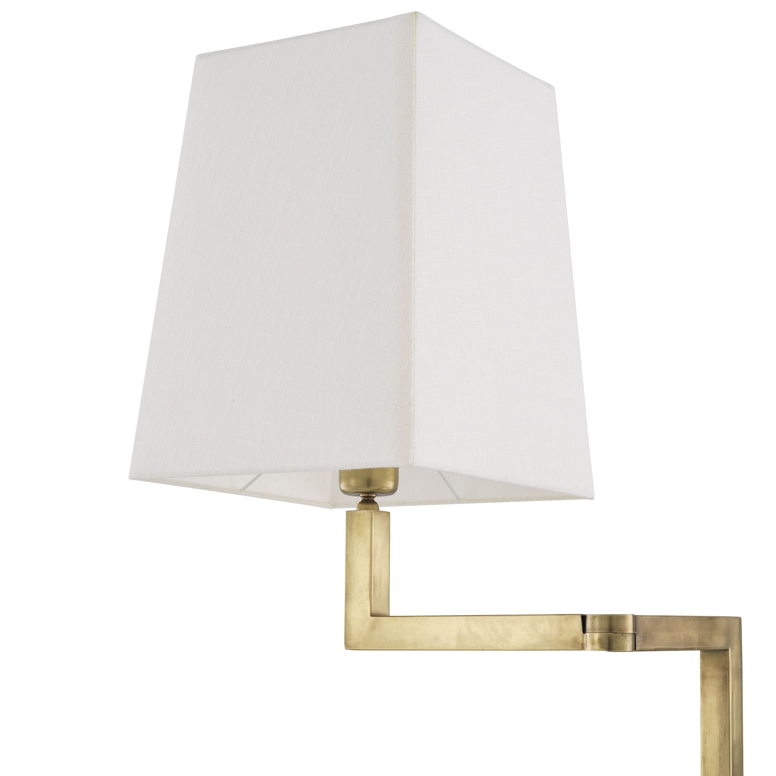 Vintage brass finish