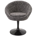 Obrotowe krzesło Eichholtz O’Neill w tkaninie Boucle cream