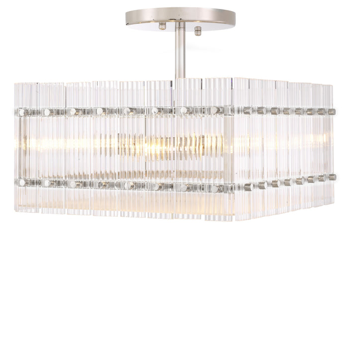 Lámpara de techo cuadrada Ruby de Eichholtz