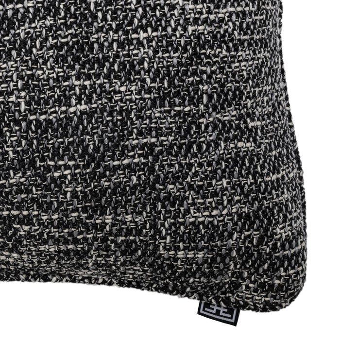 Cojín Eichholtz Cambon L en tela Cambon negra