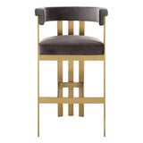 Hoker Eichholtz Clubhouse w tkaninie savona grey velvet
