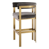 Hoker Eichholtz Clubhouse w tkaninie savona grey velvet