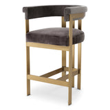 Hoker Eichholtz Clubhouse w tkaninie savona grey velvet