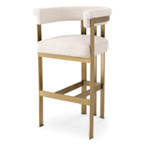 Hoker Eichholtz Clubhouse w tkaninie bouclé cream