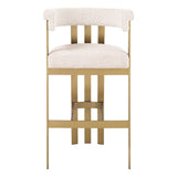 Hoker Eichholtz Clubhouse w tkaninie bouclé cream