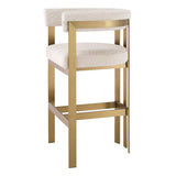 Hoker Eichholtz Clubhouse w tkaninie bouclé cream