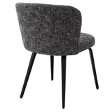 Krzesło Eichholtz Halard, w tkaninie Cambon black