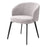 Silla de comedor Eichholtz Lloyd, juego de 2, en tela Bouclé gris
