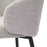 Silla de comedor Eichholtz Lloyd, juego de 2, en tela Bouclé gris