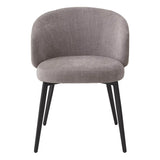 Krzesło do jadalni Eichholtz Lloyd set 2 szt w tkaninie Sisley grey