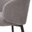 Silla de comedor Eichholtz Lloyd, juego de 2, en tela gris Sisley