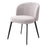Silla de comedor Eichholtz Lloyd, juego de 2, en tela Bouclé gris