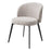 Silla de comedor Eichholtz Lloyd, juego de 2, en tela beige Sisley