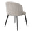 Silla de comedor Eichholtz Lloyd, juego de 2, en tela beige Sisley