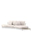 Sofa Eichholtz Laguno w tkaninie Lewis off-white/grey