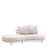 Sofa prawa Eichholtz Laguno w tkaninie Lewis off-white/grey
