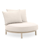 Fotel Eichholtz Laguno w tkaninie Lewis off-white/grey