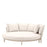 Sofa okrągła Eichholtz Laguno w tkaninie Lewis off-white/grey