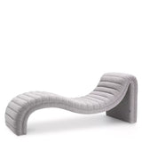 Szezlong Eichholtz Pioneer w tkaninie Bouclé grey