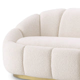 Sofa Eichholtz Inger w tkaninie Bouclé cream