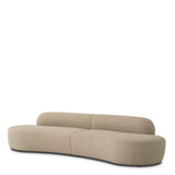 Sofa Eichholtz Björn S w tkaninie Bouclé sand