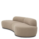 Sofa Eichholtz Björn S w tkaninie Bouclé sand