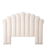Zagłówek Eichholtz Trapezium w tkaninie Bouclé cream