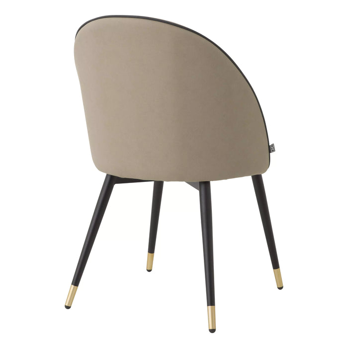 Krzesło jadalnianie Eichholtz Cooper eco skóra set 2 szt.