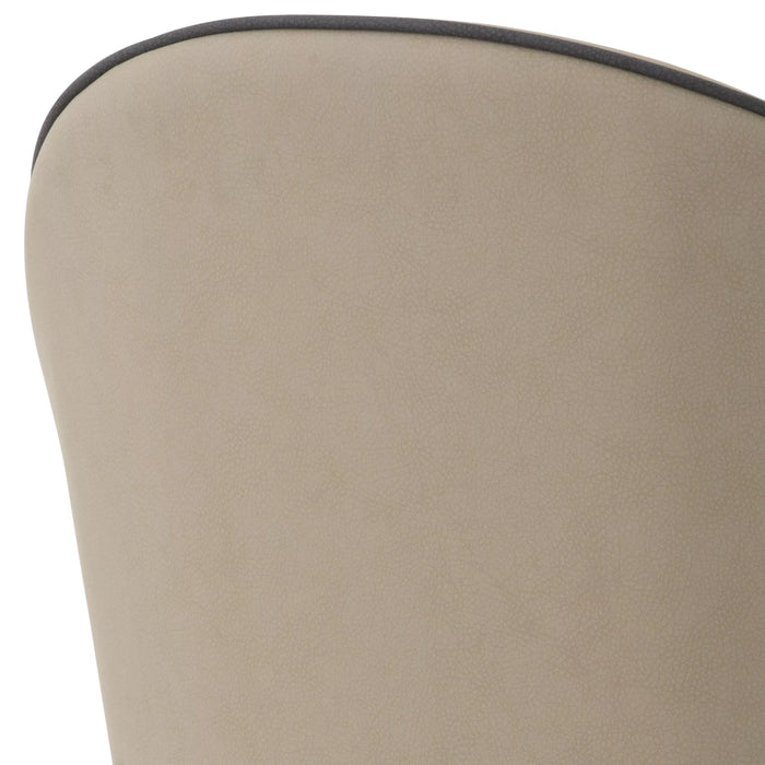 Krzesło jadalnianie Eichholtz Cooper eco skóra set 2 szt.