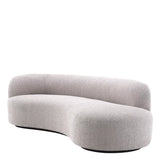Sofa Eichholtz Morten w tkaninie Boucle grey