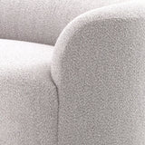 Sofa Eichholtz Morten w tkaninie Boucle grey