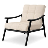Fotel Eichholtz Mortensen w tkaninie Nuoro beige