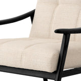 Fotel Eichholtz Mortensen w tkaninie Nuoro beige