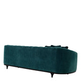Sofa Eichholtz Agostino w tkaninie Pavililon sea green