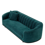 Sofa Eichholtz Agostino w tkaninie Pavililon sea green